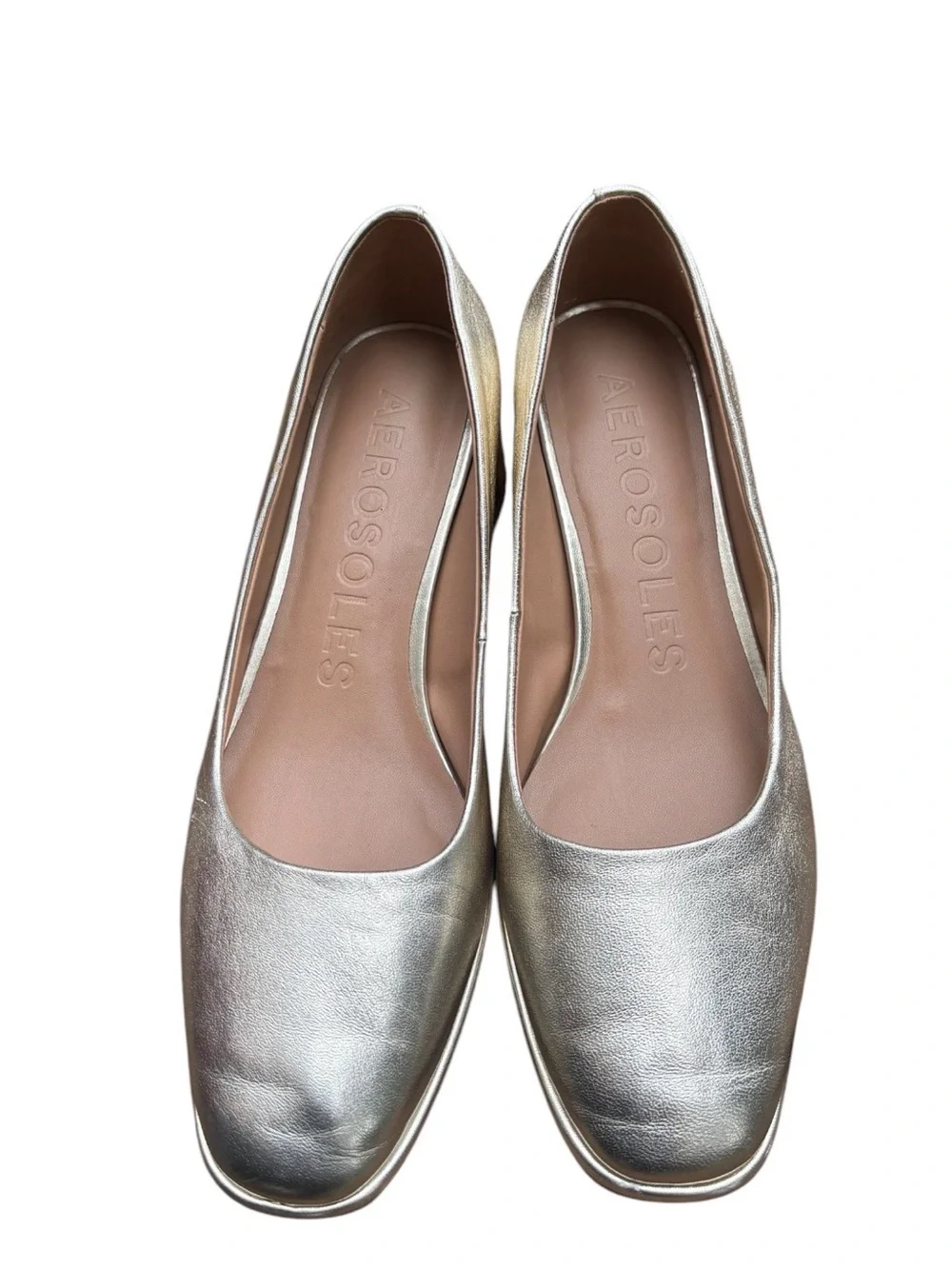 AEROSOLES metallic gold